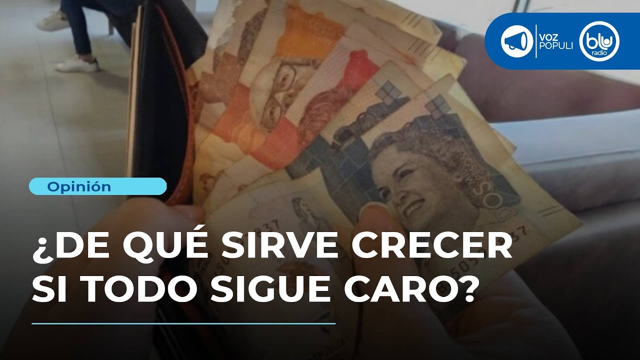 La economía creció 2.8 %, ¿realmente la economía colombiana va bien?