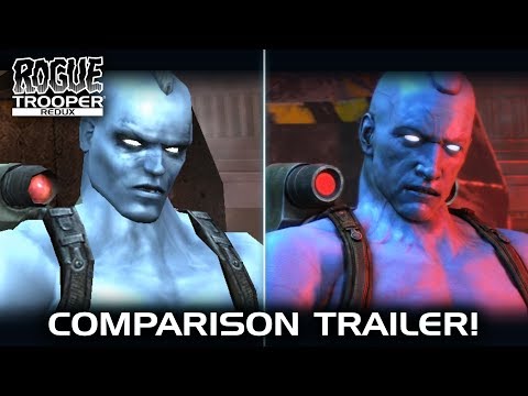 Rogue Trooper Redux Graphics Comparison Trailer