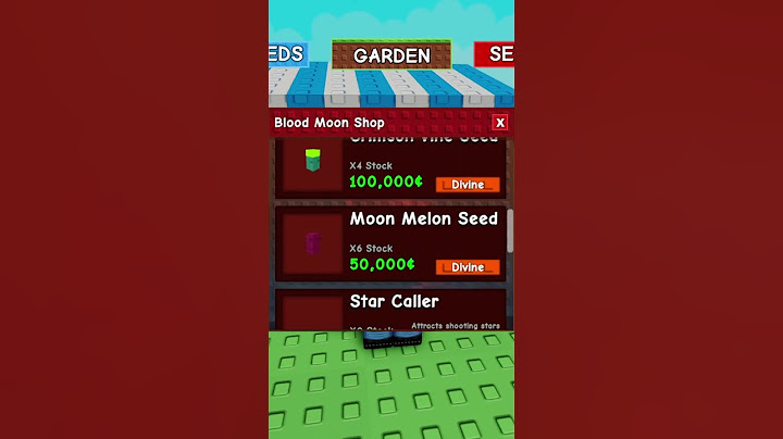 Candy Blossom is back in the blood update in Grow a garden #roblox #growagarden