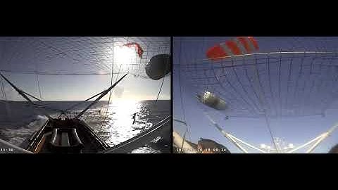 SpaceX Fairing Catches - Side by Side