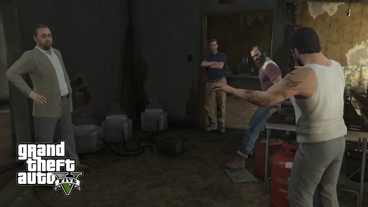 GTA V – Blaine County Savings Bank Stakeout | Pre-Heist Observation Mission