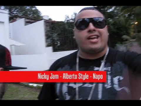 Nicky Jam - Alberto Stylee y Napoles en Medellin,C...