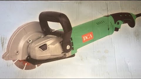 Máy cắt rãnh tường DCA giống y chang con caowang cw1332