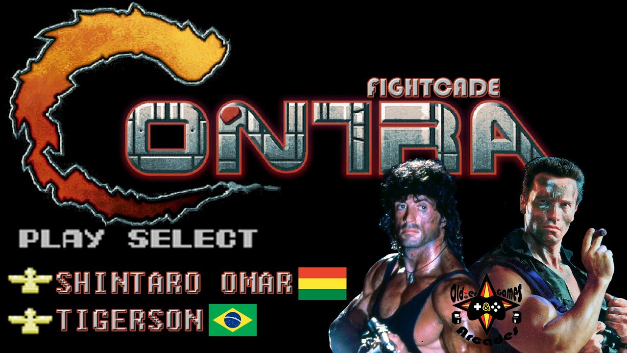 Contra (1988): Shintaro Omar (Bolivia) + tigerson (Brazil). Run and Gun game online Fightcade