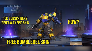 How to Get X.Borg Bumblebee Transformers Skin? | MLBB