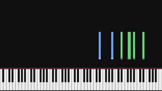 Richard Wagner - Elsa’s Procession to the Cathedral | Piano Visualization
