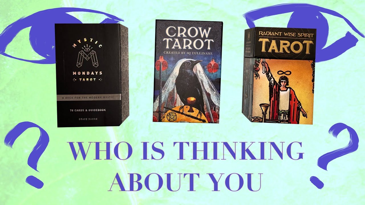 💭🧐Who is thinking about you? Why? 👁️ pick a card