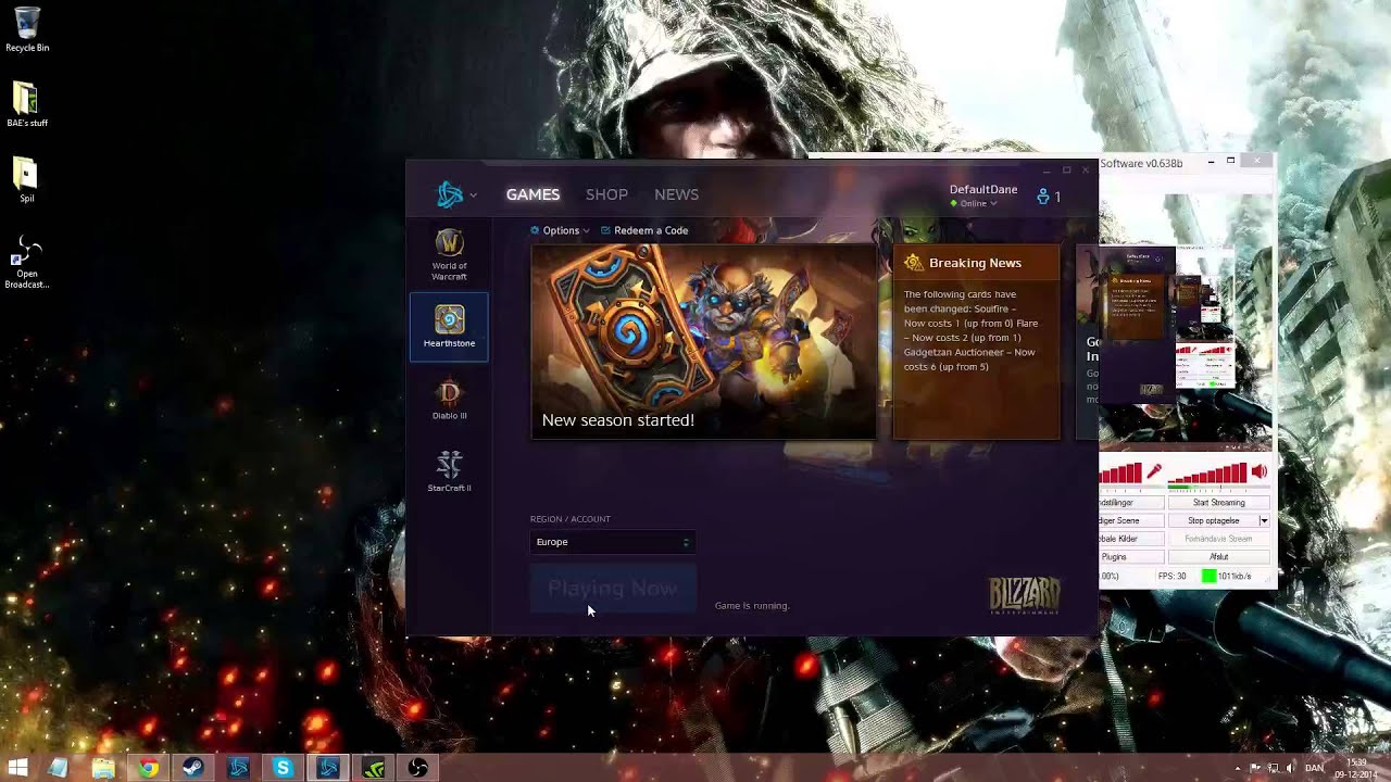 [Help fix] Hearthstone bug