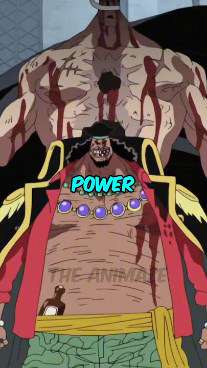 How Blackbeard Stole Whitebeard's Devil Fruit Power?