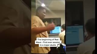 RARE MOMENT Of Rod Wave In A Major Recording Studio For The First Time Before The Fame