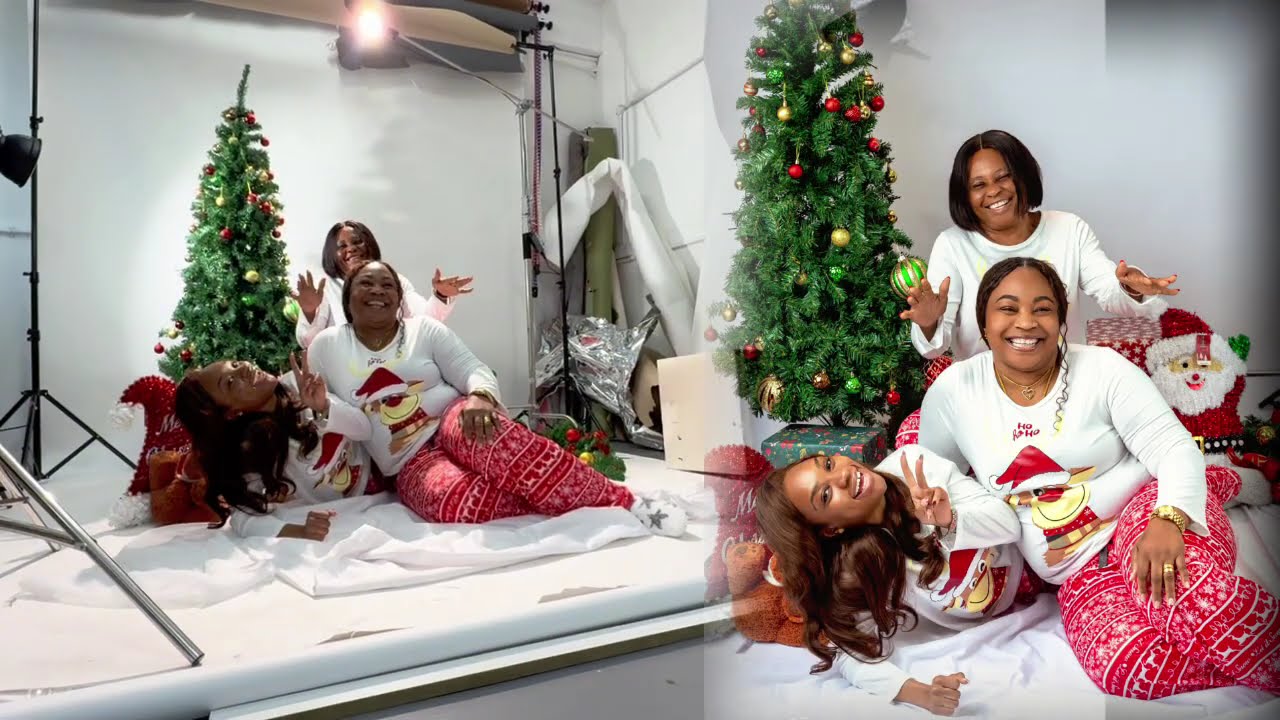 Behind the Scenes of Our Christmas Pyjama Photoshoot | Family Vlog