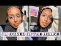 TRYING NEW MAKEUP WHILE IN QUARANTINE | Pat McGrath Concealer, Blendiful & More | Aysha Harun