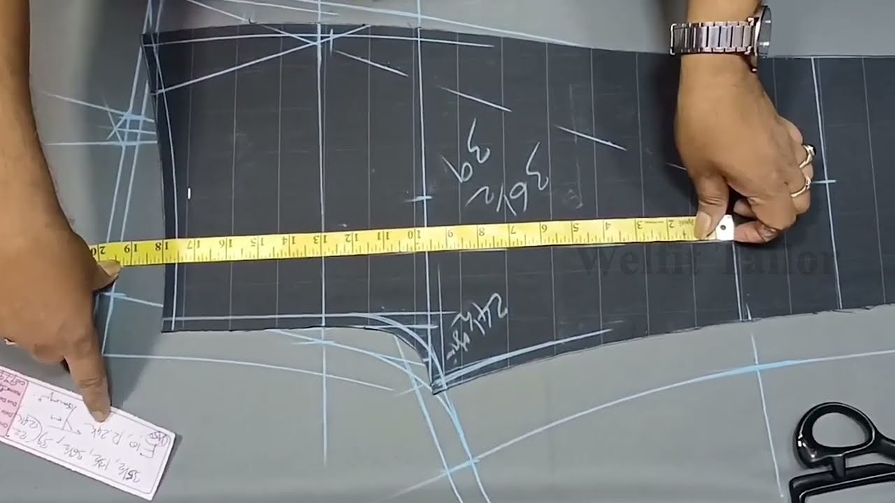 Men's Pant Cutting in Tamil | Welfit Tailor