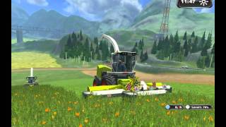 Farming Simulator 2011 - AutoPilot (Claas Jag)