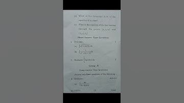 Sem-2 MJ-3 Mathematics Question Paper SKMU University 2024. #skmu #maths