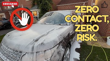 Zero Contact Snow Foam Car Wash - The Fastest Safe Car Wash? | Range Rover Wash