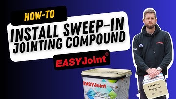 How-to use a sweep-in jointing compound - EASYJoint Original