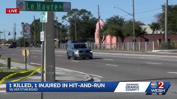 Pedestrian killed, driver who first struck him injured in Orange County hit-and-run crash, FHP says