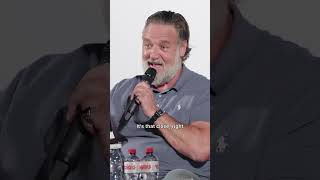 #RussellCrowe recalls a close call on the set of GLADIATOR ⚔ | ZFF Masters