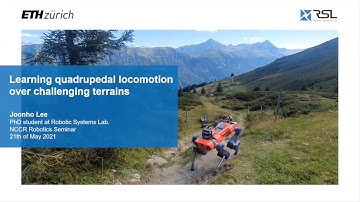 Joonho Lee: Learning Quadrupedal Locomotion over Challenging Terrain