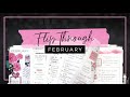 February Planner Flip Through :: My Completed Catch-All Planner After the Pen :: Happy Planner Setup