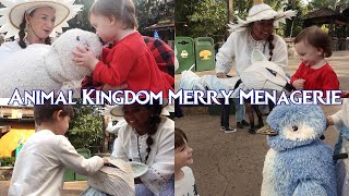 Disney Animal Kingdom- Merry Menagerie- Melody warms up to the animals, Caspian flies with the birds