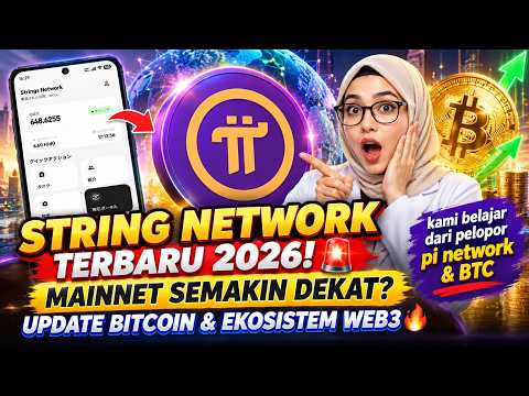 STRING NETWORK TERBARU 2026! 🚨 MAINNET SEMAKIN DEKAT? UPDATE BITCOIN & EKOSISTEM WEB3 🔥