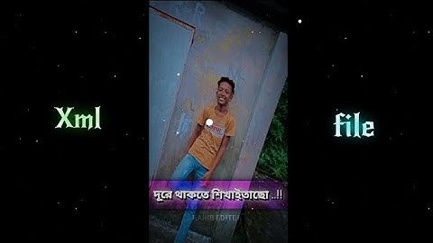 Attiude Xml file New trend video rakib editor king ♚ xml file @rakib.editz7
