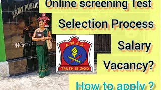 ✅How to get job in Army Public School |OST| Selection Process| #awes#teachingjobs #armyschool