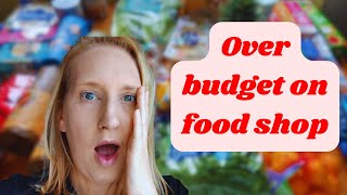 Weekly grocery haul at Aldi, Asda and Home Bargains