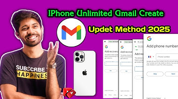 Iphon Unlimited Gmail Create Method  2025 || How To Create Unlimited Gmail Account  For Iphon 2025