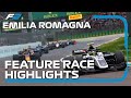 F2 Feature Race Highlights | 2022 Emilia Romagna Grand Prix