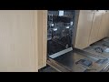 Beko dishwasher DIN28R22 - DIY install built-in integrated dishwasher