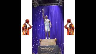 Kobe Bryant Statue Unveiled💛💜