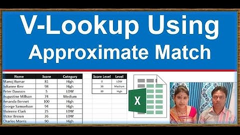 vlookup in excel in hindi | vlookup using approximate match | EXCEL