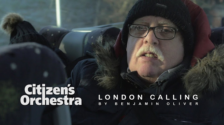 London Calling Orchestral version - Orchestral performance video thumbnail