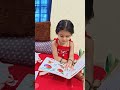 "A studying child=a shining future."📝💫 #Short #babygirl #cute #love #reading
