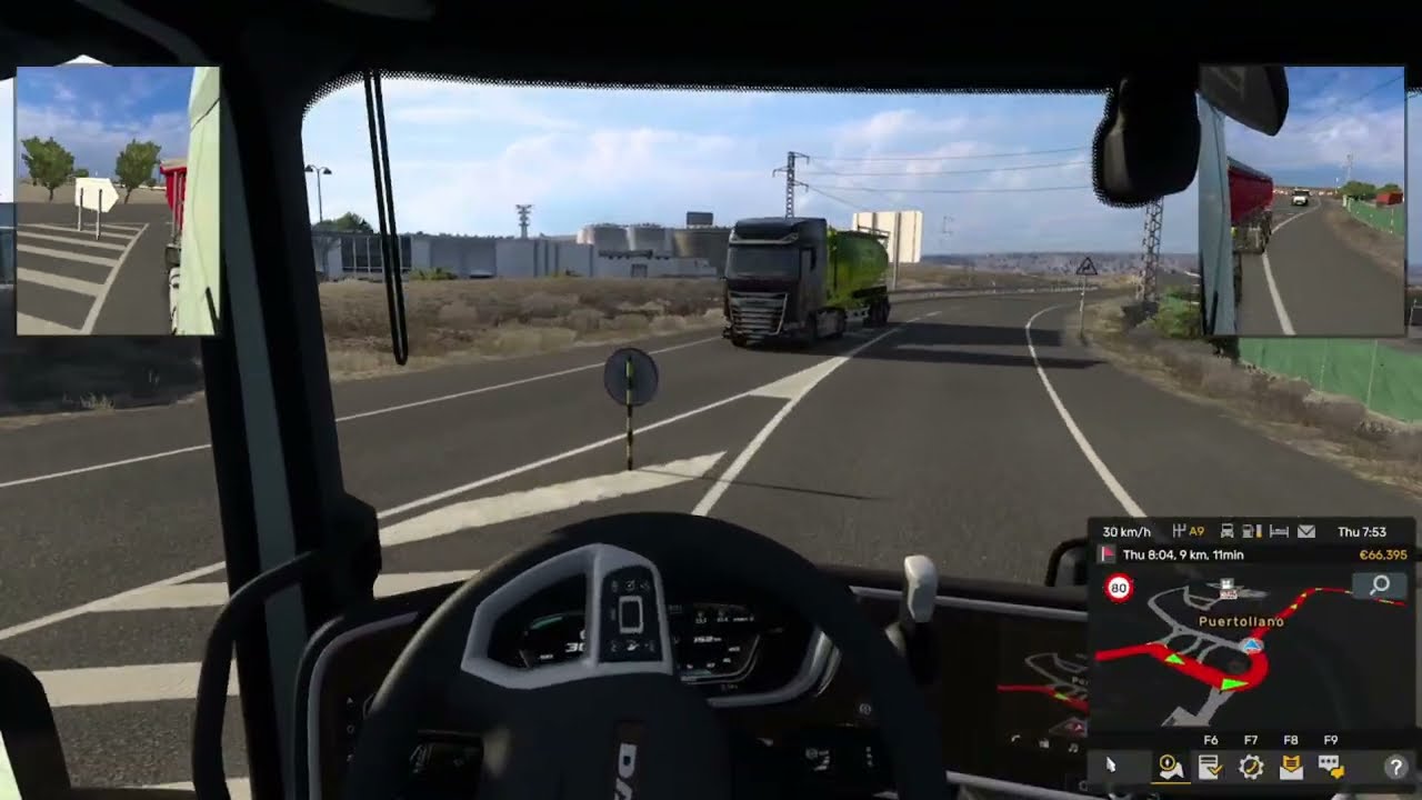 ETS2 - Realistic Transport: Ciudad Real - Puertollano (Spain) | Euro Truck Simulator 2