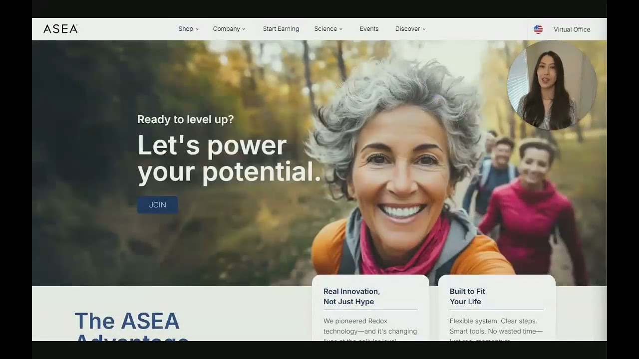 New ASEA Personalized Website for Associates