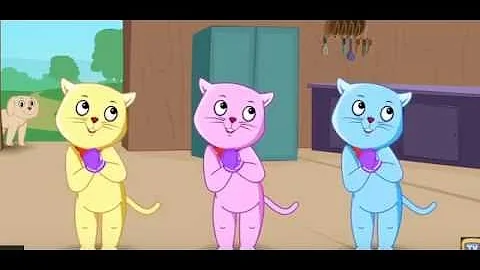 Three Little Kittens and Many More Kitten Cat Songs | Popular Nursery Rhymes Collection | ChuChu TV