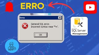SQL ERRO Incorrect Syntax Near 🆘