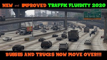 New and Improved AI Traffic and Fluidity with Discipline | Tutorial | LSPDFR | GTA V | Busses move!
