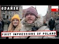 Arriving in Poland | GDANSK Old Town (First Impressions of POLAND) Travel Vlog
