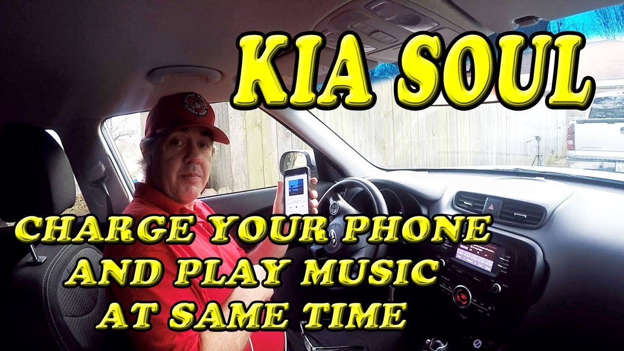 Kia Soul Play your Phones Music and Charge it at the same time YouTube