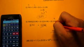 Advanced Significant Figure Calculations (Combined Operations)