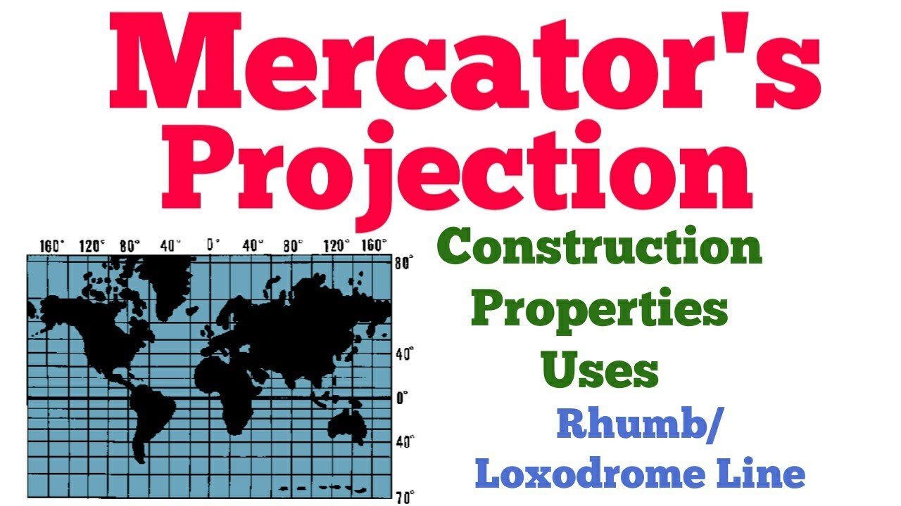 The Mercator projection - Sketchplanations