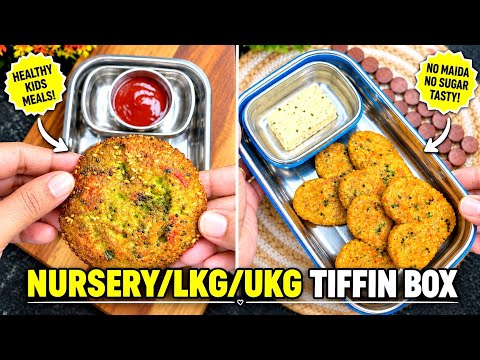 Nursery LKG UKG Tiffin Ideas | Veggie Loaded | Preschool Tiffin Box | Healthy Food Bites
