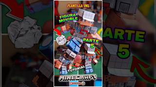 tu propia figura de #minecraft movible #short #papercraft #skibiditoilet #shorts #roblox #fyp #fnaf