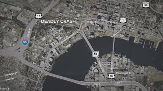 Jacksonville woman killed and 2 others, including baby, injured in crash near Acosta Bridge