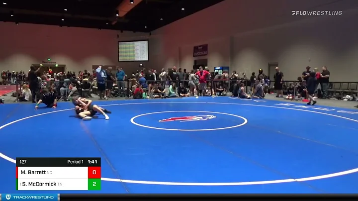 127 Lbs Round 2 - Samantha McCormick, TN Vs Macken...